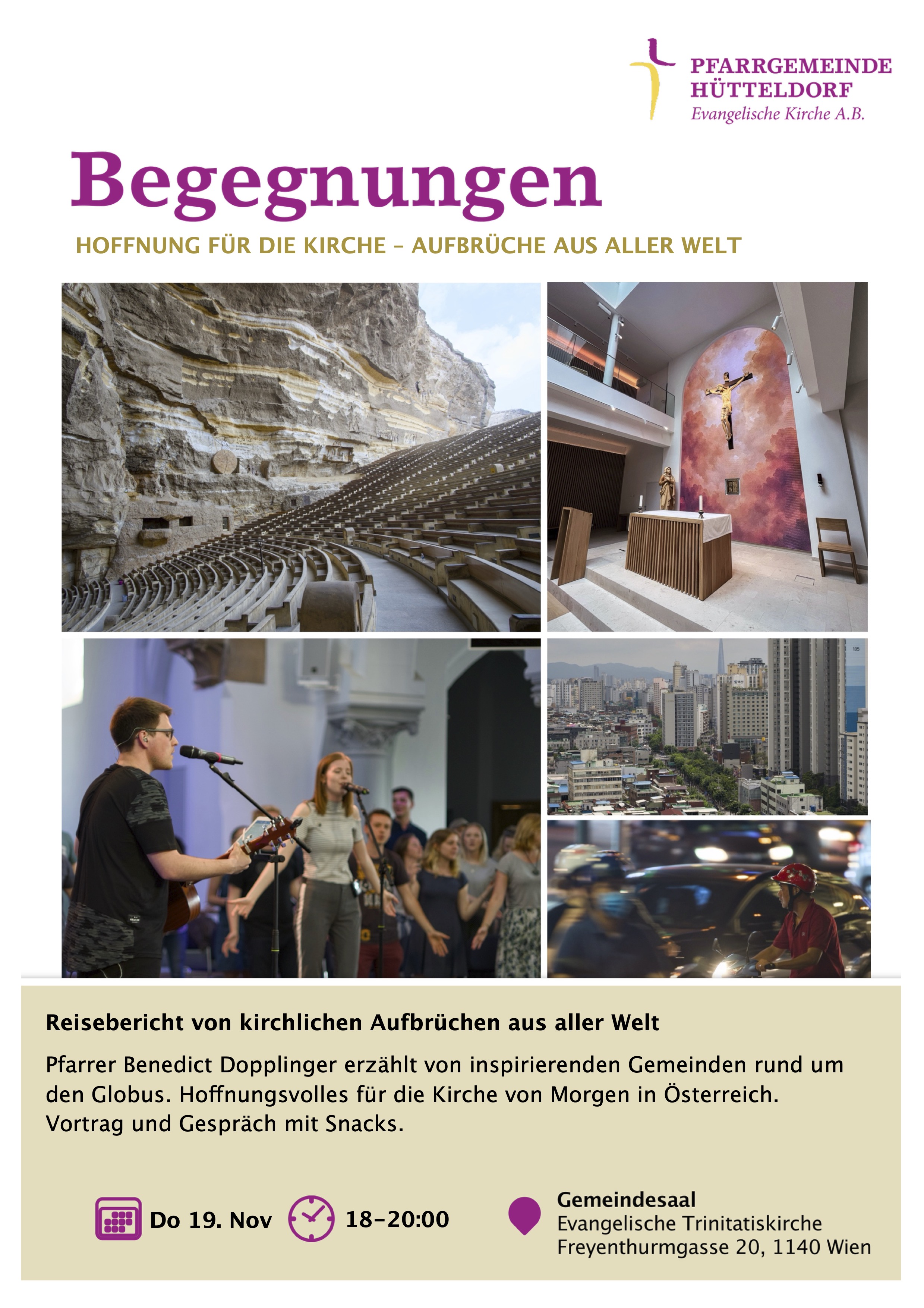 Einladung zur Hütteldorfer Begegnung